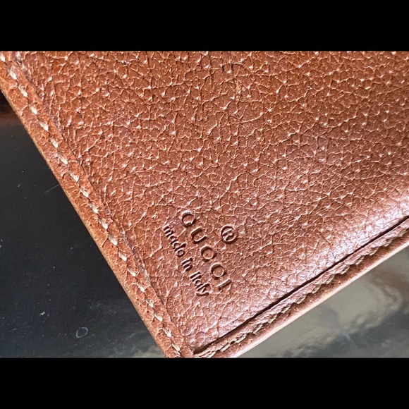 Gucci jean GG logo wallet/clutch added non Gucci chain . Long wallet - Picture 5 of 15